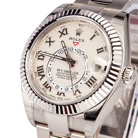 price of white gold rolex sky dweller|Rolex Sky-Dweller gold 2021.